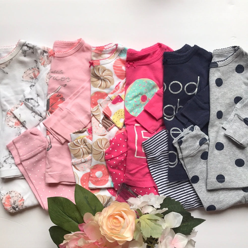 Carters 6 months cotton panama bundle